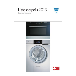 V-ZUG 5101100005 Refrigerator Manuel utilisateur | Fixfr