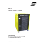 ESAB CC-11 Manuel utilisateur