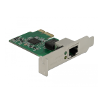 DeLOCK 89564 PCI Express x1 Card 1 x RJ45 2.5 Gigabit LAN RTL8125 Fiche technique