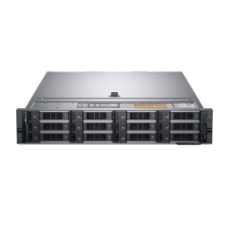 Dell PowerEdge R740xd server Manuel utilisateur | Fixfr