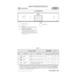 Whirlpool ADG 8315/1 WH Manuel utilisateur | Fixfr
