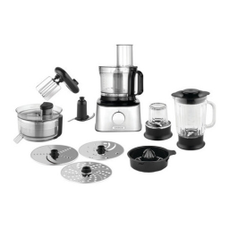 Kenwood Multipro compact FDM307SS Robot multifonction Product fiche | Fixfr