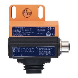 IFM N95001 Inductive NAMUR dual sensor for valve actuator Mode d'emploi | Fixfr