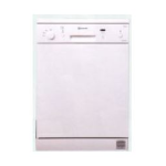 Bauknecht GSF 4481 WS Dishwasher Manuel utilisateur