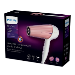 Philips HP8281/00 DryCare Prestige Sèche-cheveux MoistureProtect Manuel utilisateur | Fixfr