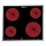 Bauknecht EK 6640 IN Hob Manuel utilisateur