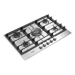 Whirlpool GMW 7552/IXL FR Hob Manuel utilisateur | Fixfr