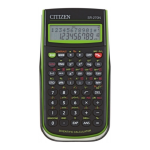 Citizen SR-270NGR calculator Fiche technique