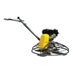 Wacker Neuson CT36-400E Electric Walk-behind Trowel Manuel utilisateur