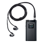 Shure KSE1500 Electrostatic Earphone System Mode d'emploi