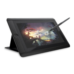 Wacom cintiq 13HD Manuel utilisateur | Fixfr