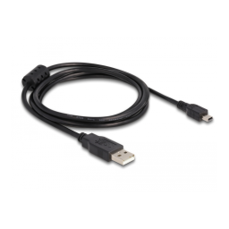 DeLOCK 82252 Cable USB 2.0 Type-A male > USB 2.0 Micro-B male 1.5 m black Fiche technique | Fixfr