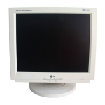 FLATRON LCD 882LE Manuel d'Utilisation + Chat IA