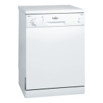 Whirlpool ADP 4557 WH Dishwasher Manuel utilisateur