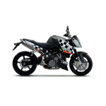 KTM 990 Super Duke EU 2011 Naked Bike Manuel utilisateur