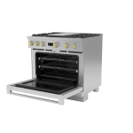 Monogram ZGP364NDTSS 36 Inch Freestanding Professional Gas Smart Range Mode d'emploi