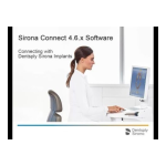 Dentsply Sirona Sirona Connect SW 4.6.x Mode d'emploi