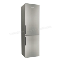 HOTPOINT/ARISTON LH8 FF1I A Fridge/freezer combination Manuel utilisateur | Fixfr
