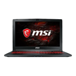 MSI GL62M (7th Gen) (GEFORCE&reg; GTX 1050Ti) LAPTOP Manuel du propri&eacute;taire