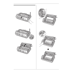 Panasonic KXFC225BL Operating instrustions