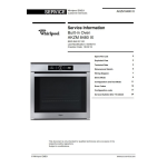 Whirlpool AKZM 8480 IX Oven Manuel utilisateur