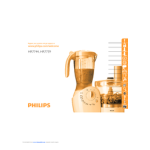 Philips HR7744/55 Robot de cuisine Manuel utilisateur