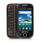 Samsung GALAXY 551 GT-I5510 Manuel utilisateur