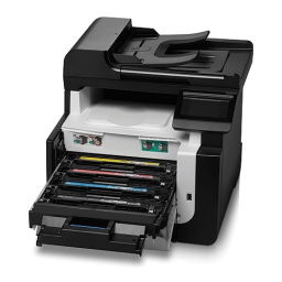 HP LaserJet Pro CM1415 Color Multifunction Printer series Guide de démarrage rapide | Fixfr