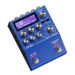 BOSS SY-200: Mode d'emploi + Chat IA & PDF | Fixfr