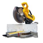 DeWalt DW718 Mitre saw Manuel utilisateur