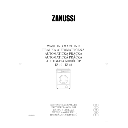 Zanussi IZ10 Manuel utilisateur | Fixfr