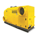 Wacker Neuson HI260 Indirect Fired Air Heater Manuel utilisateur