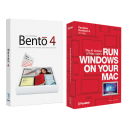 Filemaker Bento 4 Manuel utilisateur | Fixfr