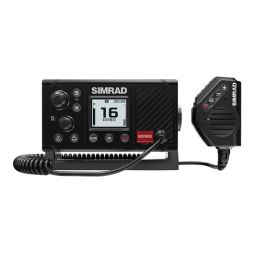 Simrad RS20S Manuel utilisateur | Fixfr