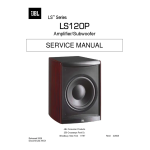 JBL LS120P/230 (220-240V) Manuel utilisateur