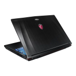 MSI GE62VR APACHE PRO (GEFORCE&reg; GTX 1060) LAPTOP Manuel du propri&eacute;taire