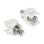 DeLOCK 86307 Keystone Module RCA female &gt; RCA female white / white Fiche technique