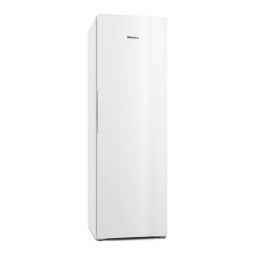 Miele FN 4874 C Congélateur posable Manuel utilisateur | Fixfr