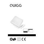 Quigg GT-HUB-02 Heating Underbed Manuel utilisateur