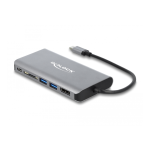 DeLOCK 87683 USB Type-C&trade; Docking Station 4K - HDMI / DP / USB 3.0 / SD / LAN / PD 3.0 Fiche technique