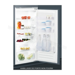 Indesit S 12 A1 D/I Refrigerator Manuel utilisateur | Fixfr