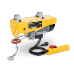 Powerplus POWX902 HOIST 1050W 300/600KG Manuel du propri&eacute;taire