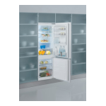 Bruynzeel ART 491/A+/2/LH Fridge/freezer combination Manuel utilisateur