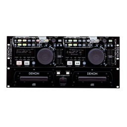 DENON DN-D9000 Mode d'emploi | AI Chat inclus | Fixfr