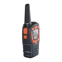 Cobra CXT565 Walkie Talkie Manuel utilisateur | Fixfr