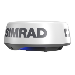 Simrad HALO 20, 20+ and 24 Guide d'installation | Fixfr