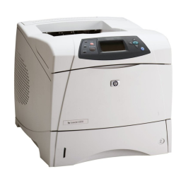HP LaserJet 4200, 4300 : Manuel AI Chat & PDF | Fixfr
