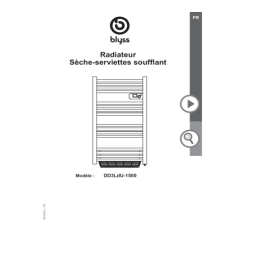 Blyss DDDK1500WT152DA Manuel utilisateur | Fixfr