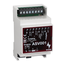 WURM HVI-G3 Manuel d'information produit | Fixfr