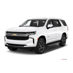 Chevrolet Tahoe 2021 Mode d'emploi